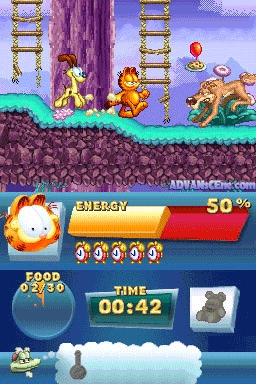 Garfield's Fun Fest screenshot 3 for Nintendo DS